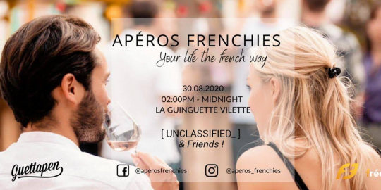 Apéros Frenchies x [ Unclassified_ ] | Sunday Open Air 